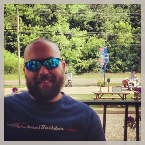 Matt outside of the Loveless Cafe.